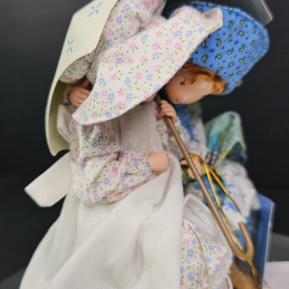 Vintage American Greeting Holly Hobby Heather Cat Umbrella Sharing Shelter 2004 - Picture 9 of 10